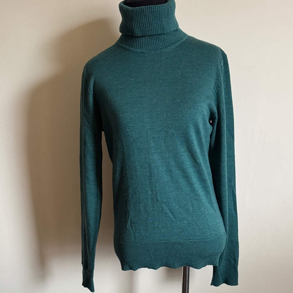 Calvin Klein 100% Merino Wool Turtleneck Sweater
